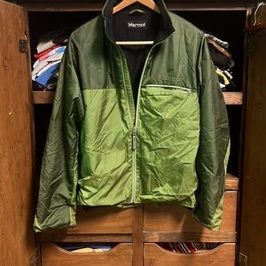 Marmot women's medium full zip, windbreaker, fleece jacket.